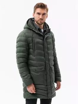 Зимняя куртка regular fit Ombre, хаки