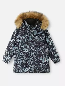 Зимняя куртка Reima Winterjacke Musko, цвет Schwarz/Blau