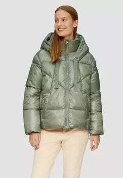 Зимняя куртка REISSVERSCHLUSS-DETAILS s.Oliver, темно-зеленый
