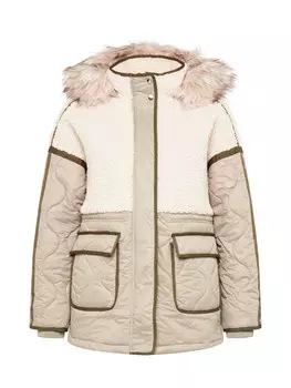 Зимняя куртка River Island BORG, бежевый