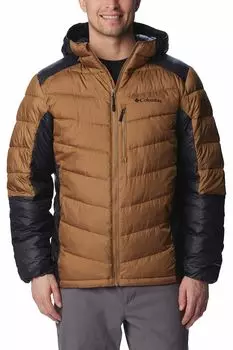 Зимняя куртка с капюшоном и лабиринтной петлей Columbia, черный