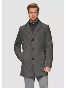 Зимняя куртка s.Oliver BLACK LABEL Outdoor-Mantel langarm, серый