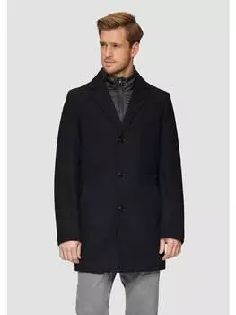 Зимняя куртка s.Oliver BLACK LABEL Outdoor-Mantel langarm, синий