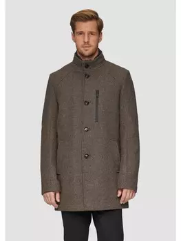 Зимняя куртка s.Oliver BLACK LABEL Outdoor-Mantel langarm, коричневый