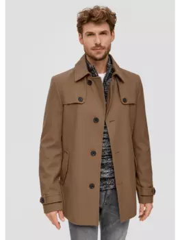 Зимняя куртка s.Oliver, коричневый