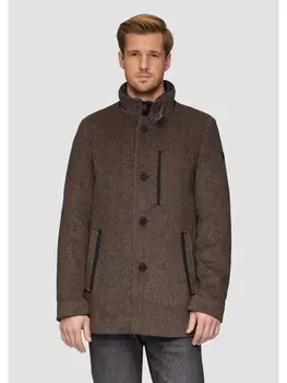 Зимняя куртка s.Oliver Outdoor-Mantel langarm, коричневый