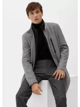 Зимняя куртка s.Oliver, серый