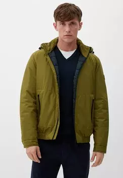 Зимняя куртка s.Oliver, темно-зеленый