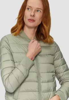Зимняя куртка s.Oliver, темно-зеленый