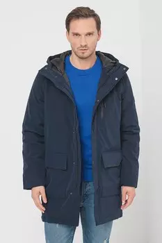 Зимняя куртка с регулируемым капюшоном Esprit, синий