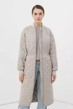 Зимняя куртка с вшитыми карманами Finn Flare, серый