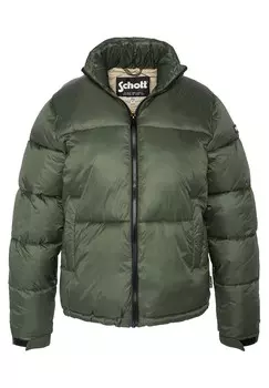 Зимняя куртка Schott, зеленый