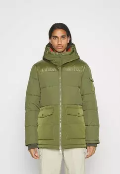 Зимняя куртка Scotch & Soda КУРТКА СРЕДНЕЙ ДЛИНЫ ИЗ ТКАНИ, хаки