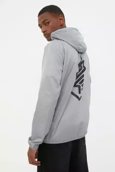 Зимняя куртка - Серая - Базовая Trendyol, серый