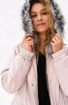 Зимняя куртка SHARONA blue shadow, светло-розовый