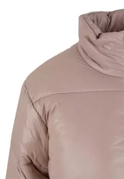 Зимняя куртка SHINY Urban Classics, светло-розовый