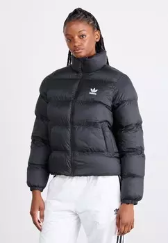 Зимняя куртка SHORT PUFFER adidas, черный