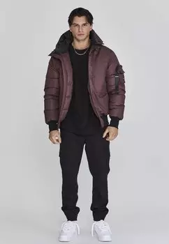 Зимняя куртка SIKSILK, коричневый