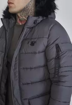 Зимняя куртка SIKSILK, серый