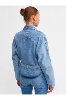 Зимняя куртка - синяя - базовая Dilvin, синий