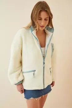 Зимняя куртка - синяя - пуховик Happiness stanbul, синий