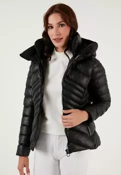 Зимняя куртка SLIM FIT LELA, черный