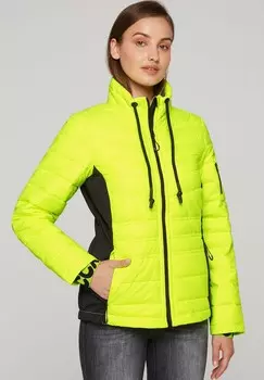 Зимняя куртка Soccx, неоновый желтый