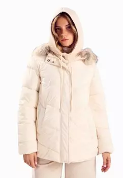 Зимняя куртка Springfield, бежевый