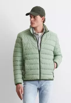 Зимняя куртка STAND-UP COLLAR ZIP POCK ELASTIC BINDING SLEEVE BADGE Marc O'Polo, мятный