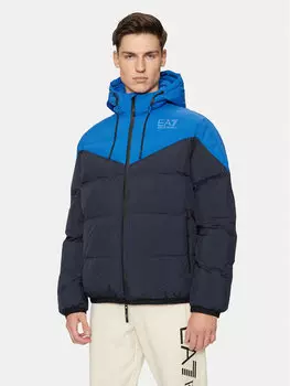 Зимняя куртка стандартного кроя 6DPB30 PNDOZ 1562 Ea7 Emporio Armani, синий