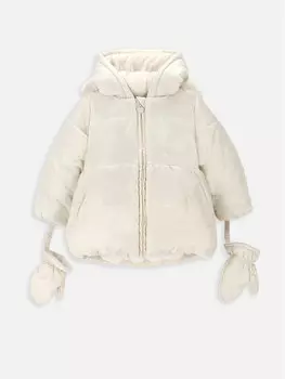Зимняя куртка стандартного кроя Coccodrillo, экрю