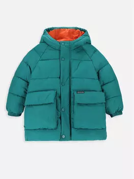 Зимняя куртка стандартного кроя Coccodrillo, зеленый