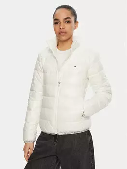 Зимняя куртка стандартного кроя Essential DW0DW19312 Tommy Jeans, экрю