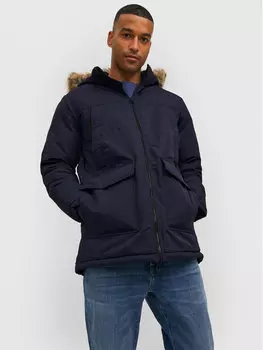 Зимняя куртка стандартного кроя Jack&Jones, синий
