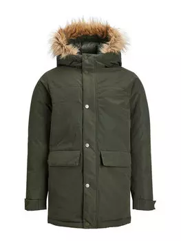 Зимняя куртка стандартного кроя Jack&Jones, зеленый