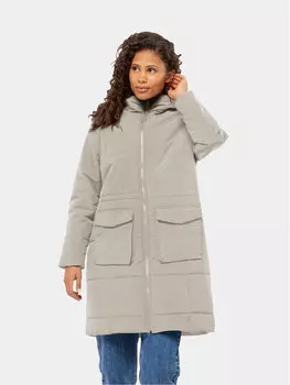 Зимняя куртка стандартного кроя Jack Wolfskin, серый