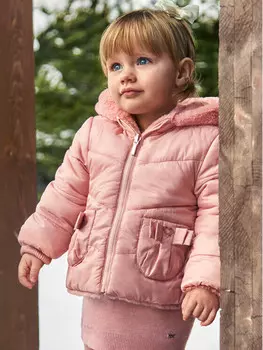 Зимняя куртка стандартного кроя Mayoral, розовый