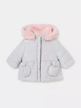 Зимняя куртка стандартного кроя Mayoral, серый