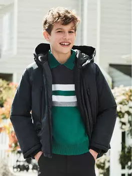 Зимняя куртка стандартного кроя Mayoral, серый