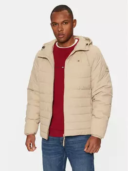 Зимняя куртка стандартного кроя MW0MW37641 Tommy Hilfiger, бежевый