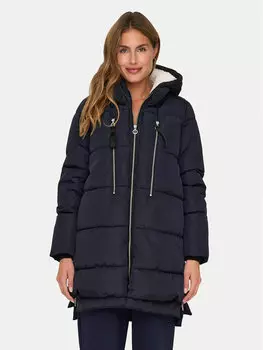 Зимняя куртка стандартного кроя New Nora 15304792 Only, синий