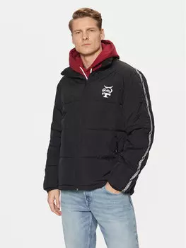 Зимняя куртка стандартного кроя Puff The Dragon EQYTJ03445 Quiksilver, черный