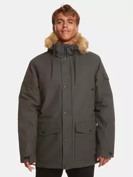 Зимняя куртка стандартного кроя Quiksilver, серый