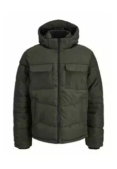 Зимняя куртка STEPP Jack & Jones, оливковый