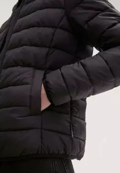 Зимняя куртка STEPP MIT KAPUZE TOM TAILOR DENIM, черный