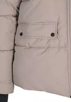 Зимняя куртка STEPP MIT KONTRASTDETAILS Zizzi, песочный