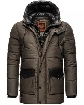Зимняя куртка STONE HARBOUR Winter Jacket Mitjaa, цвет muddy colored