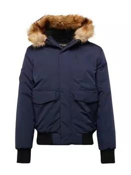 Зимняя куртка Superdry Everest, морской синий