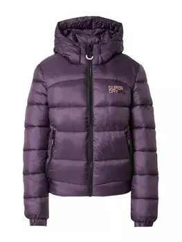 Зимняя куртка Superdry, ягода