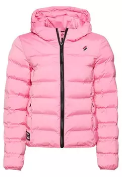 Зимняя куртка Superdry, светло-розовый